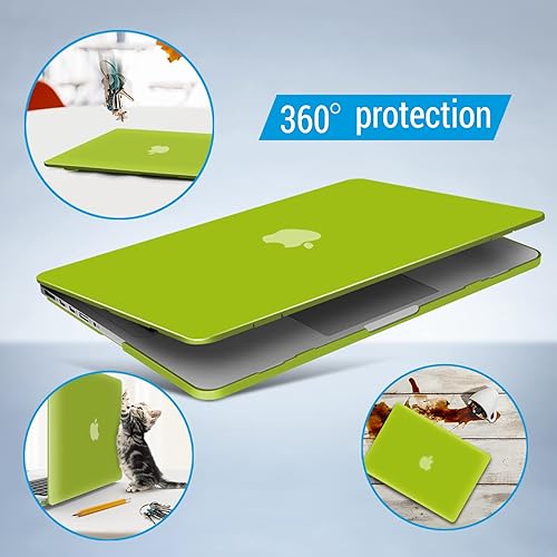 Miniatura 179 de iBenzer – 2 en 1 carcasa de plástico duro y cubierta de teclado para MacBook Pro Retina de 13"/15", Negro