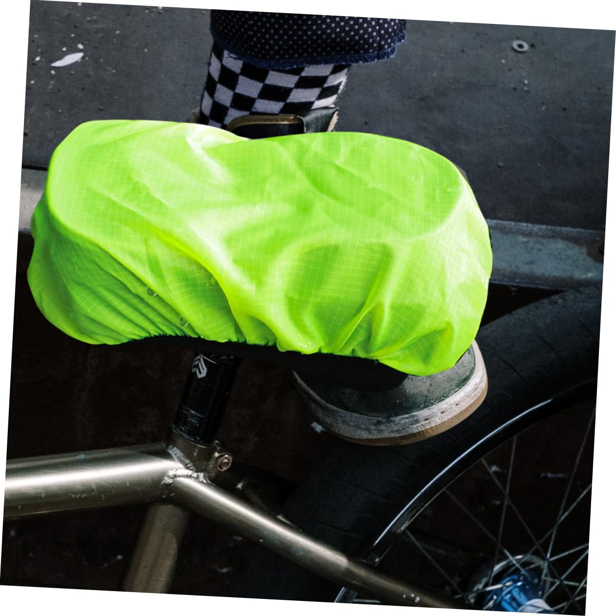 Sosoport Bolsa De Ciclismo De 10 Uds Cubierta para La Lluvia Tela para Montar Paquete De Viga Frontal para Niños