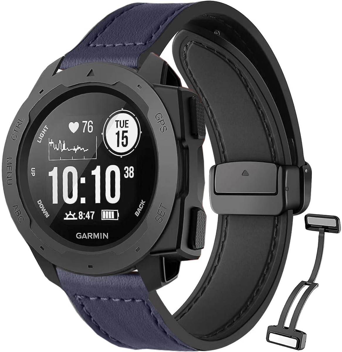 GARMIN Instinct 3 ブラックラバーベルト GARMIN Instinct 3 ブラックラバーベルト
