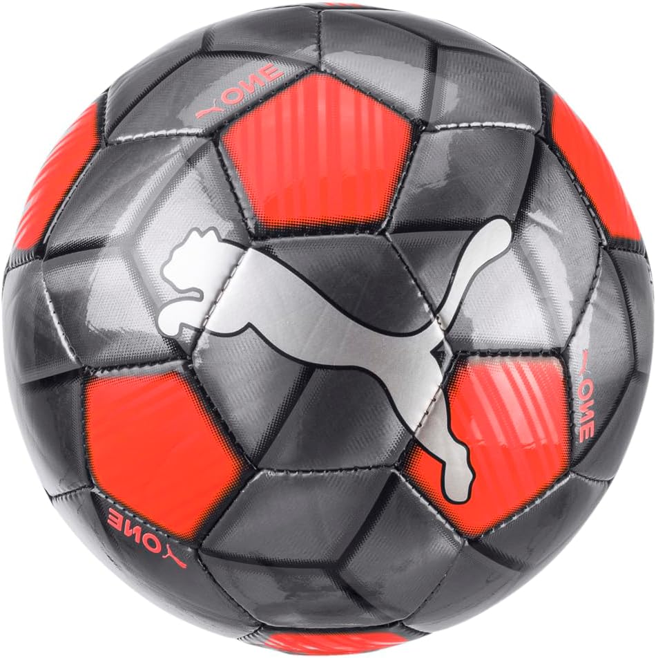 PUMA Mens One Strap Mini Ball Soccer Cleats - Silver - Size MINI