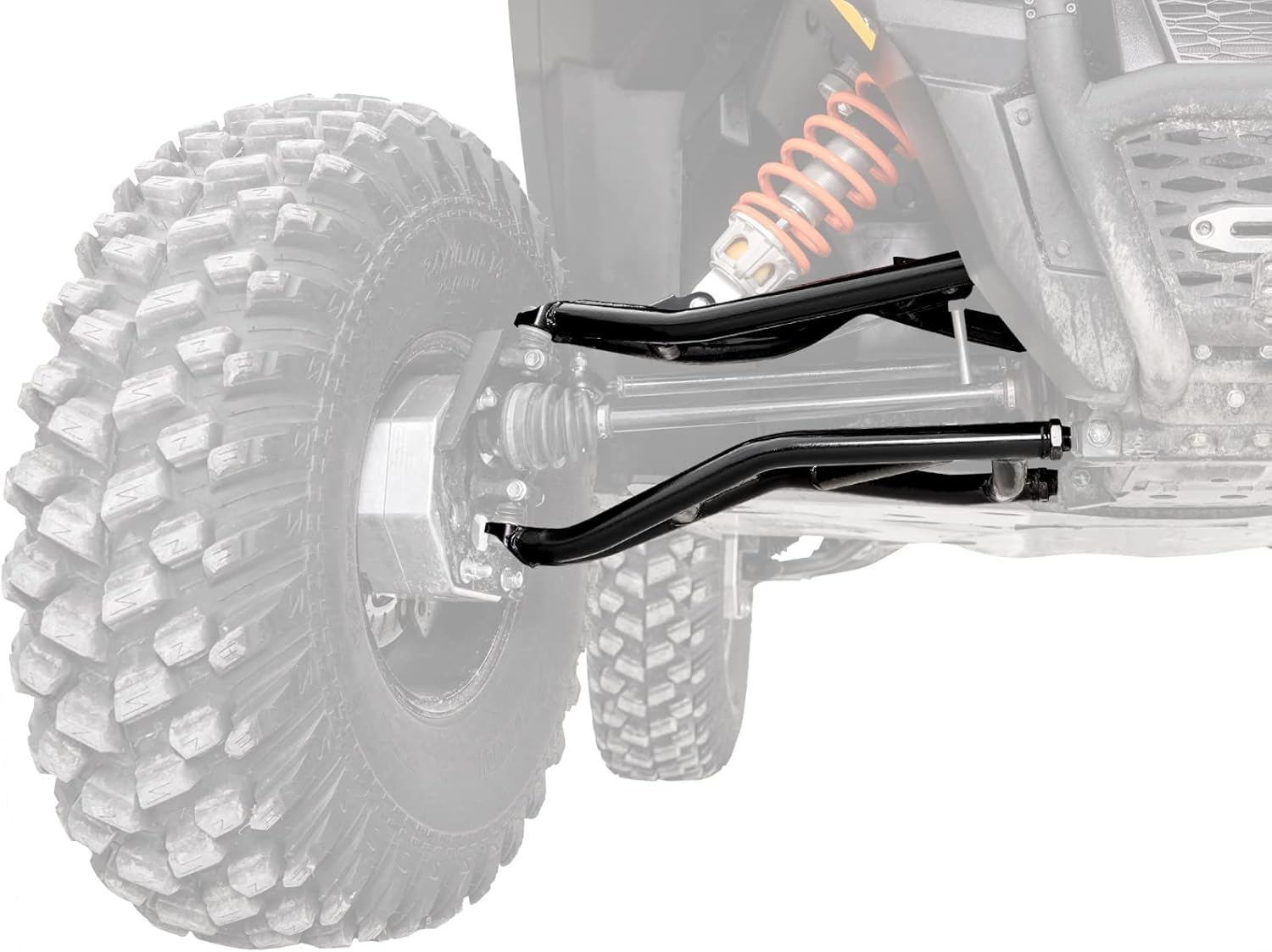 SuperATV High Clearance 1.5" Forward Offset A-Arms for 2020+ Polaris General XP 1000 / XP 4 1000 | Utilizes Stock A-Arm Bushings | 1.5” tubing is 25% Larger than Stock