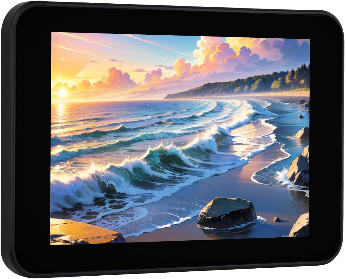 Waveshare ESP32-S3 3.5inch Capacitive Touch Display Development Board, 320×480, IPS, 262K Color, Camera Interface, Supports Wi-Fi and Bluetooth 5, ESP32 with Display, with Case and OV5640 Camera