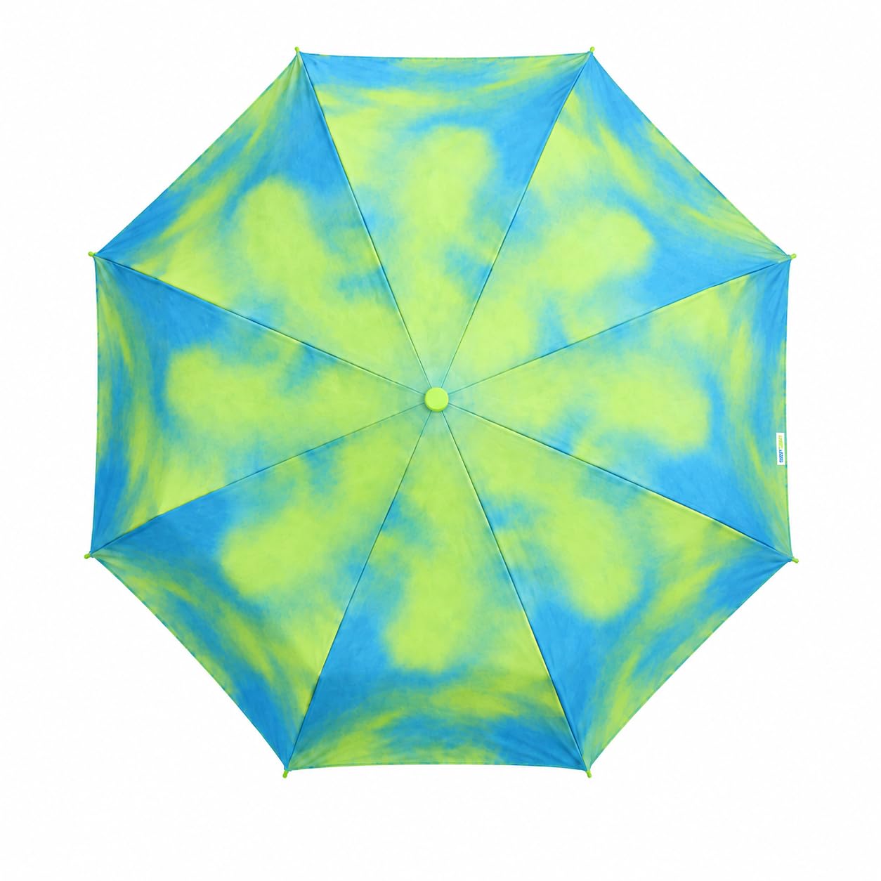 Tie & Dye 3 Fold Automatic Open Umbrella for Women & Men | 49 Inch x 8K UV Coated Pongee Canopy | Wind-Resistant Fibreglass + M.S. Frame | Compact Foldable Travel Umbrella for Rain & Sun-image-45