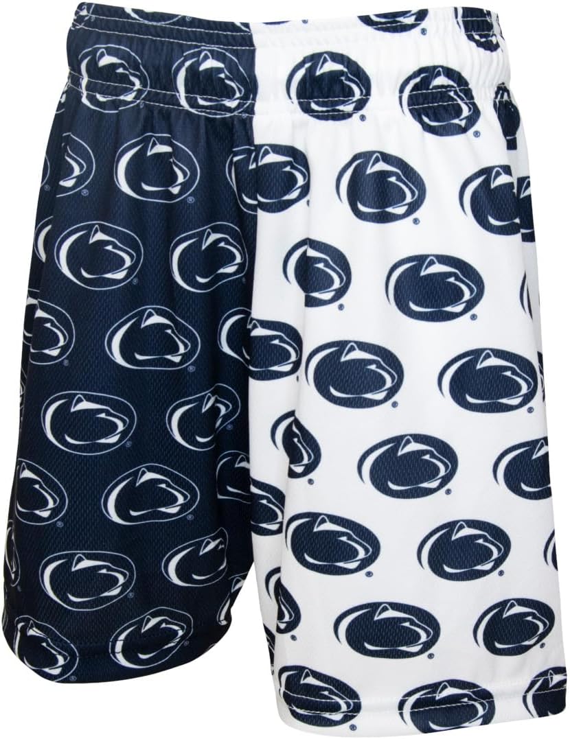 Penn State Officially Licensed Youth Color Block Logos 7" Shorts