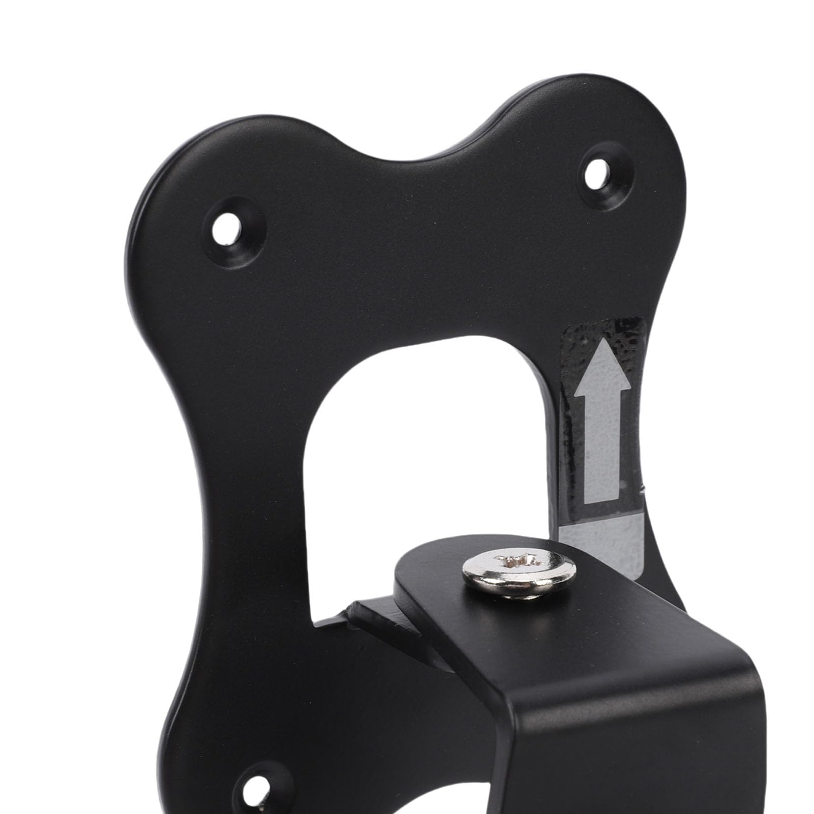Soportes de Pared para Altavoces de Metal, Soporte de Montaje para Altavoz de Sonido Envolvente, Soporte Giratorio Ajustable, Ideal para Enchant (Black)