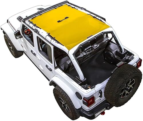 Miniatura 7 de SPIDERWEBSHADE - Parasol de malla para Jeep Wrangler, accesorio de protección UV, fabricado en EE. UU., Rosado