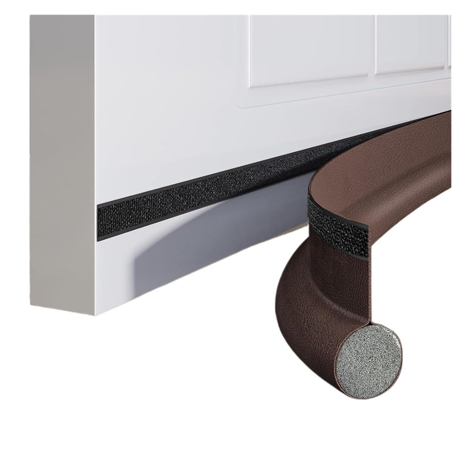 EEZII 4 Flexible Door Gap Sealing Strips, Soundproof And Windproof