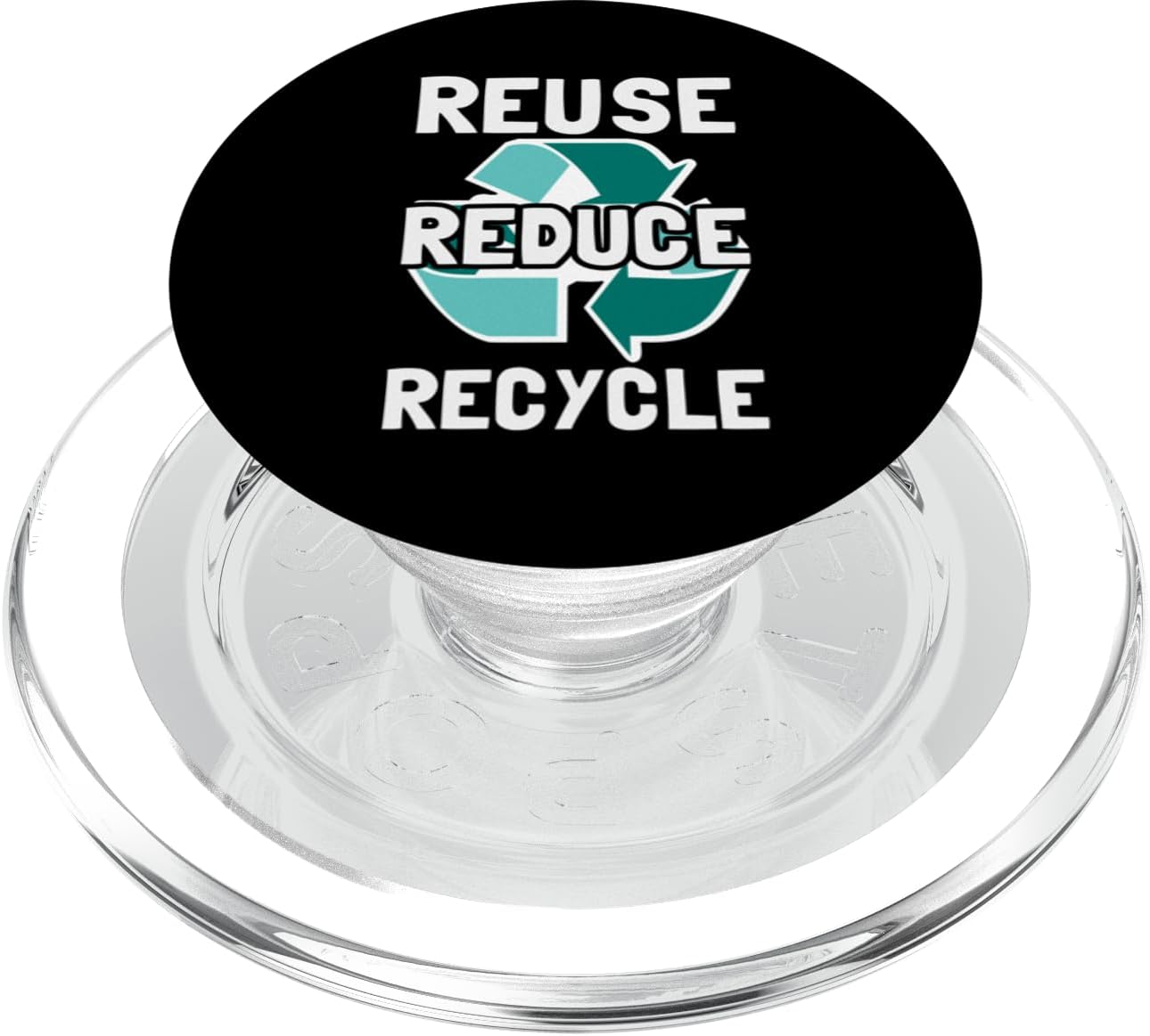 Reuse Reduce Recycle Nature Save Conservation Earth Day PopSockets MagSafe PopGrip for iPhone