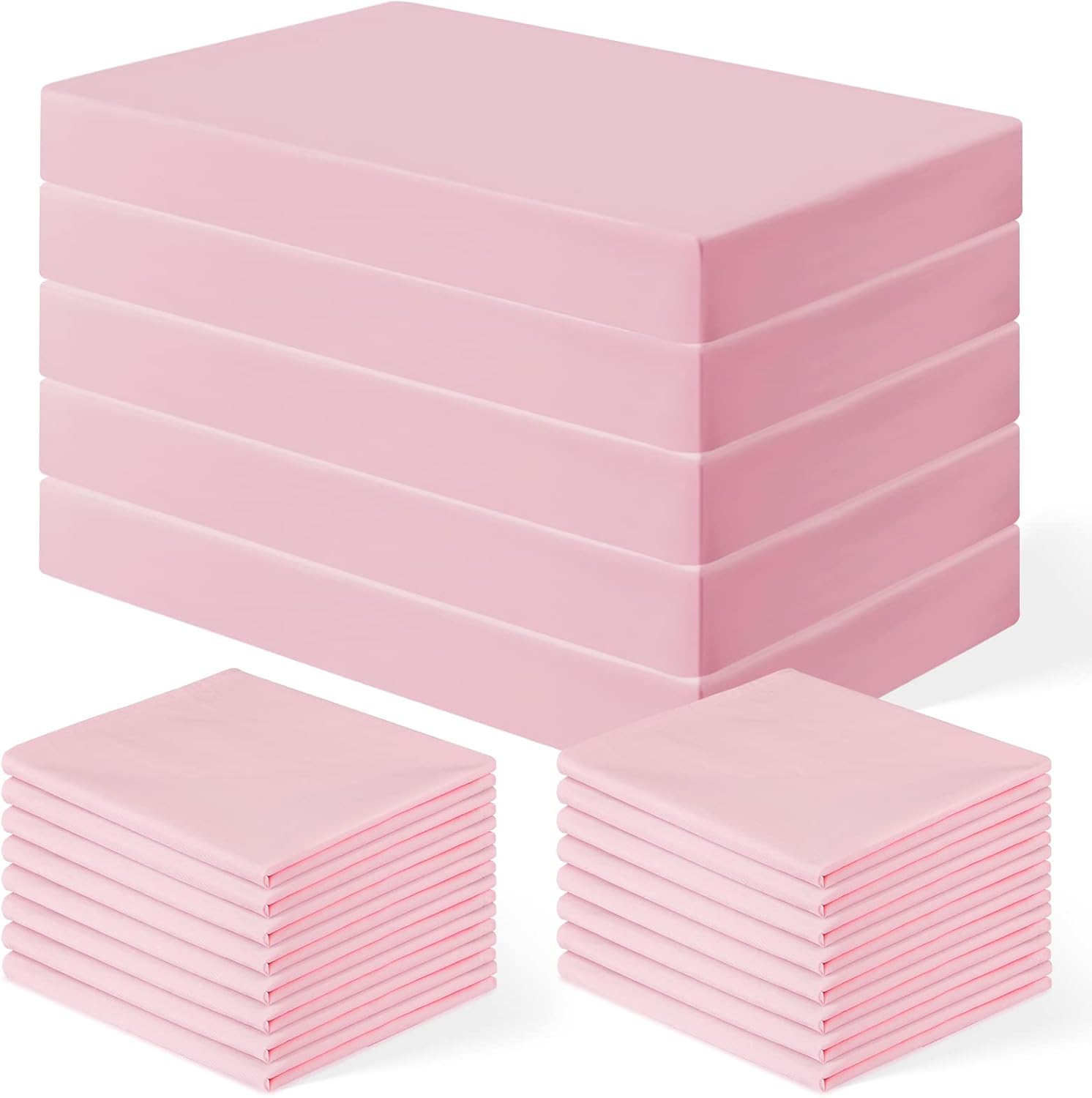 16 Pcs Kids Day Care Nap Mat Sheet Crib Sheets with Elastic