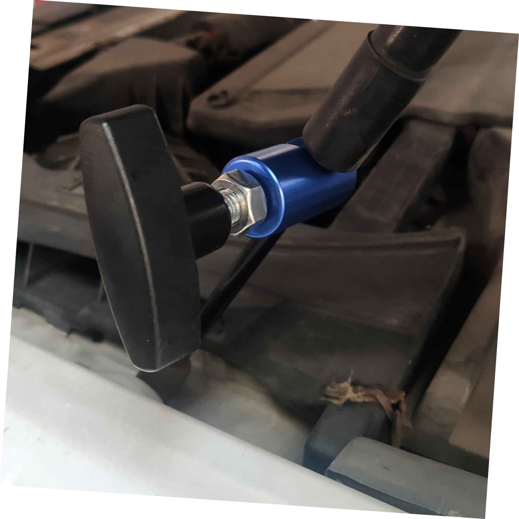 Support De Capot Voiture Bvizyelck - Tige Télescopique 45-75cm Universelle | Pour Réparation Moteur Sécurisée