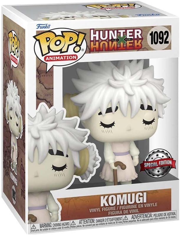 Funko Pop Animation Hunter x Hunter Komugi Figure Exclusive #1092, Multicolor, Pocket-size - Image 3