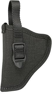 BLACKHAWK Black Nylon Hip Holster, Size 17, Left Hand, (10.5