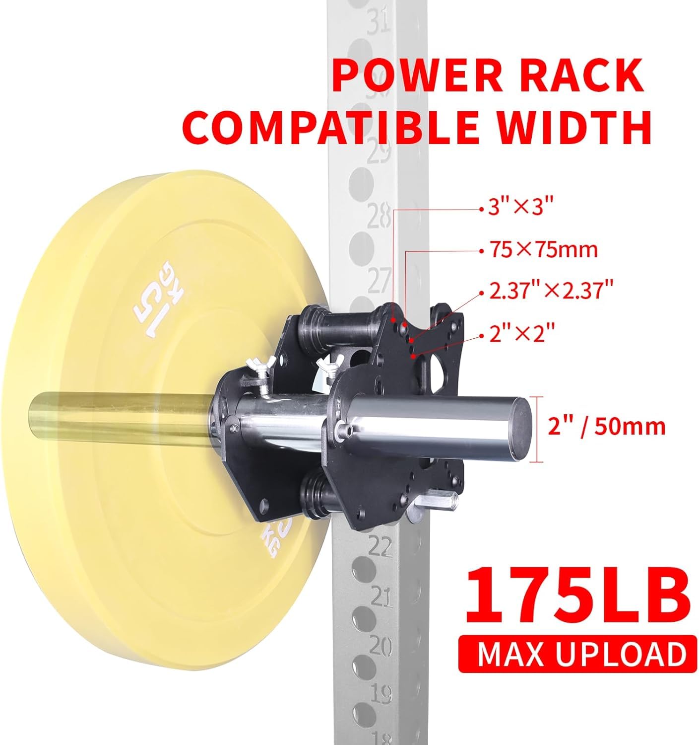 AHTAPFON Smith Machine Attachments for Cable Machine,Cable Pulley System for Power Rack Attachments,Squat Rack Attachments for Cable Crossover,Bench Press,Deep Squat,LAT Pull Down