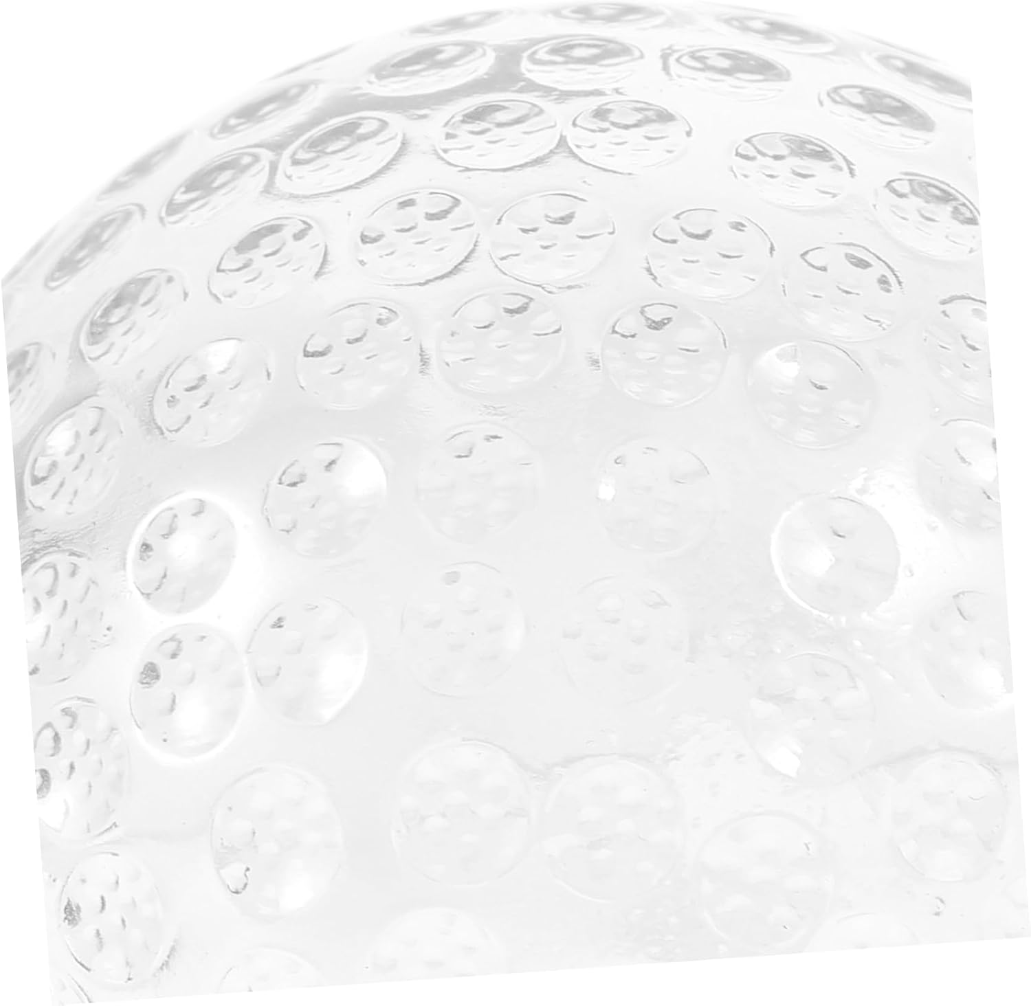 BESTYASH Glass Ball Ornament Golf Ball Model for Tabletop Decor Stylish Crystal Sphere for Living Room for Family and Friends