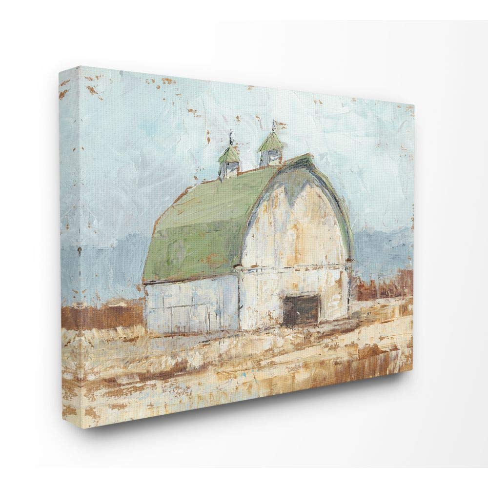 Stupell IndustriesNatural Earth Painted Barn Canvas Wall Art, 16 x 20, Design By Artist Ethan Harper