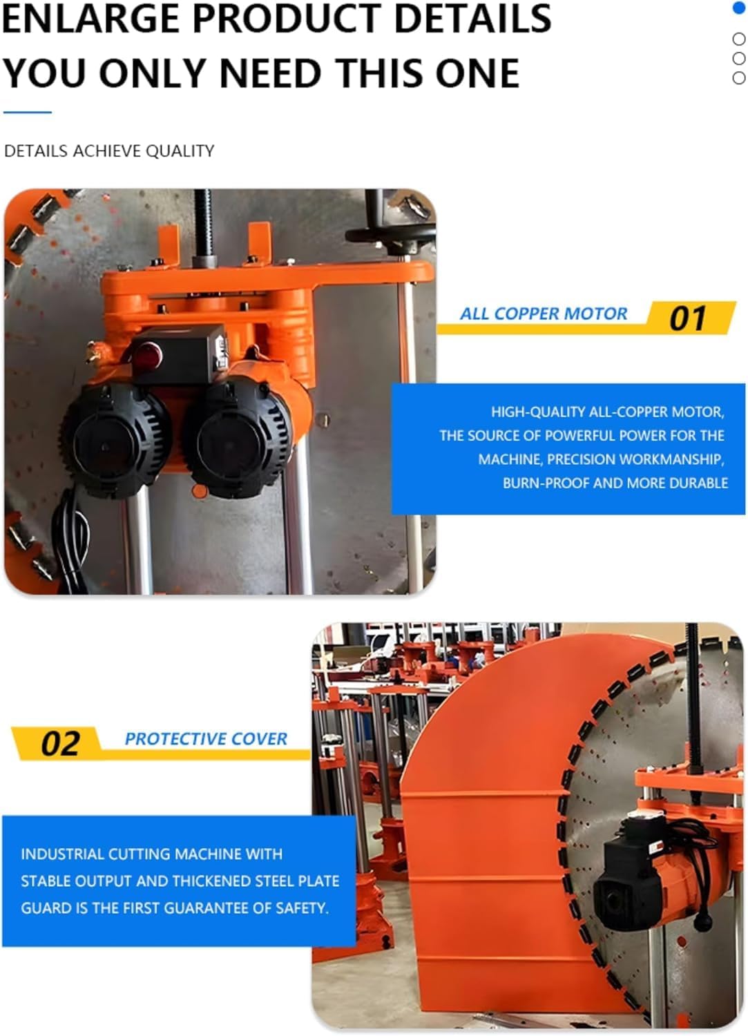 Automatic Hydraulic Concrete Wall Saw Cutting Machine, Professional Electric Wall Saw Kit with Track System & Full Accessories, Heavy-Duty Concrete Cutting Equipment up to 600mm Depth