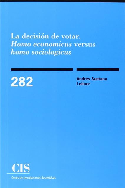 Portada de La Decisión de Votar Cis-282