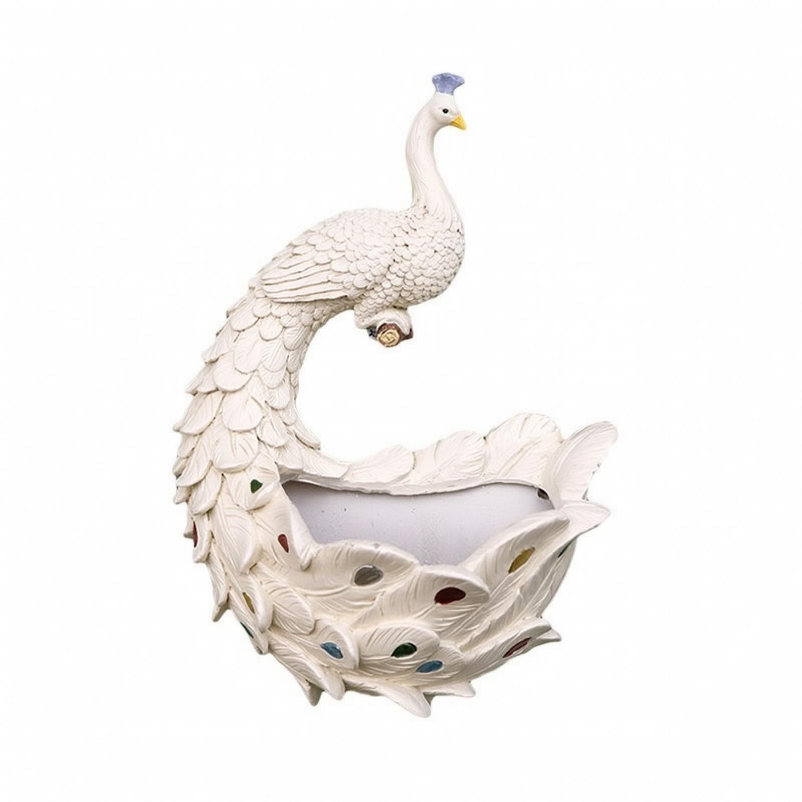 Jardinière murale paon pour créer un coin de verdure romantique sur le balcon