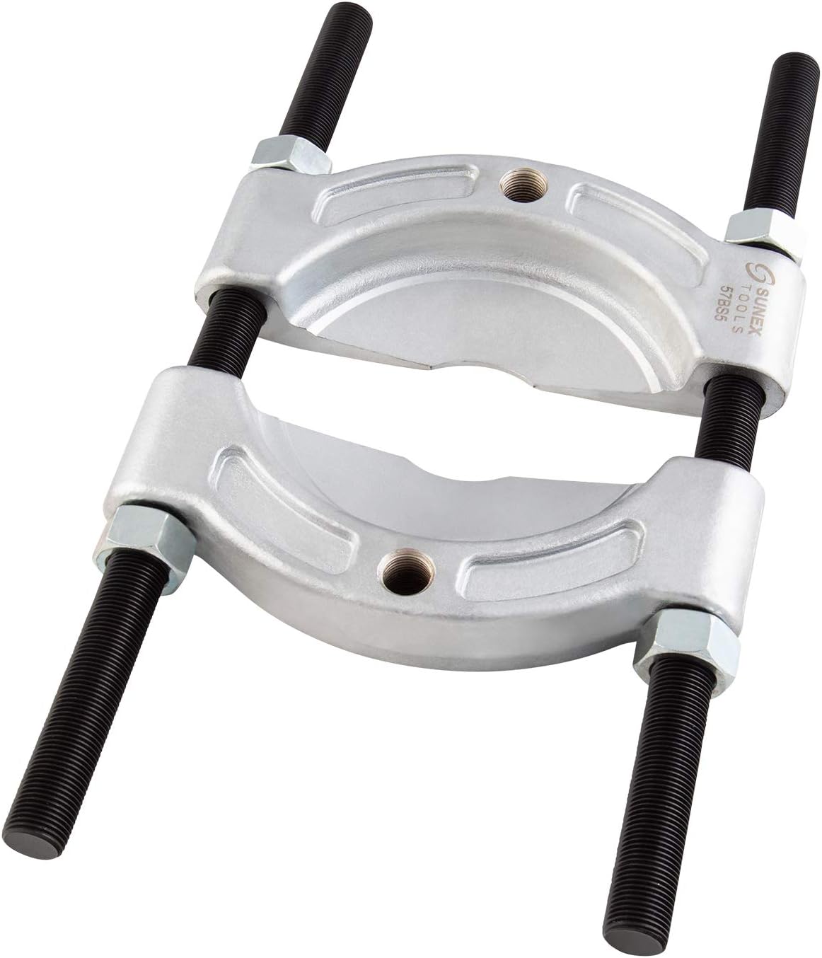 Sunex 57BS5 Bearing Seperator, ½- Inch – 9-Inch, Alloy Steel Angled Edges, Bearing Splitter with Threaded Holes