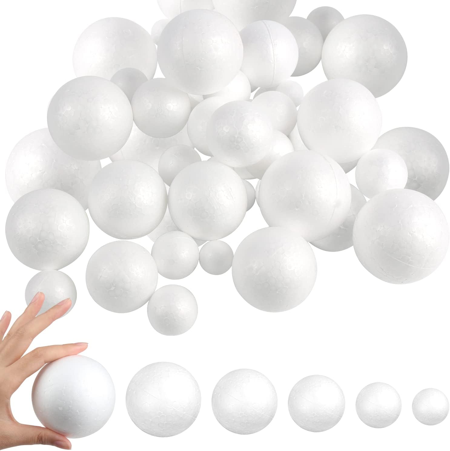 Styrofoam balls