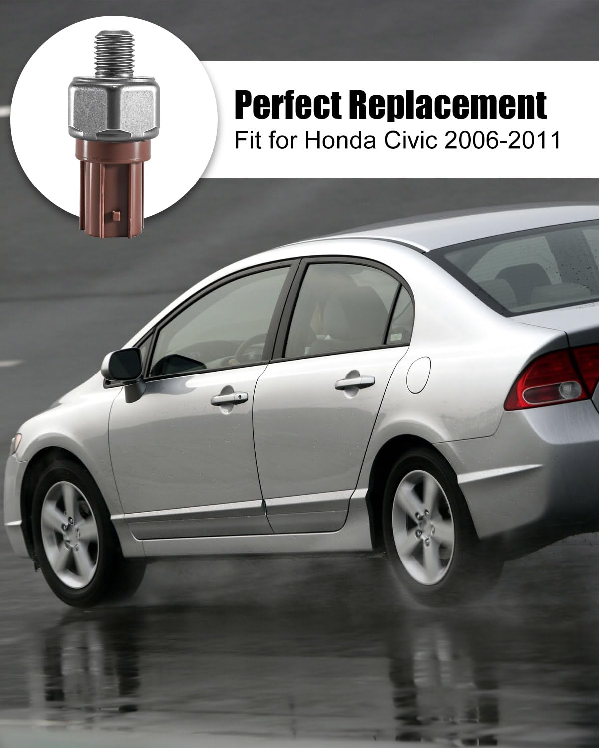 Transmission Oil Pressure Sensors Fit for Honda Civic 2006-2011, Replace 1S12242 28600RPC003 28600RPC004 28600RPC013 PS534 PS535