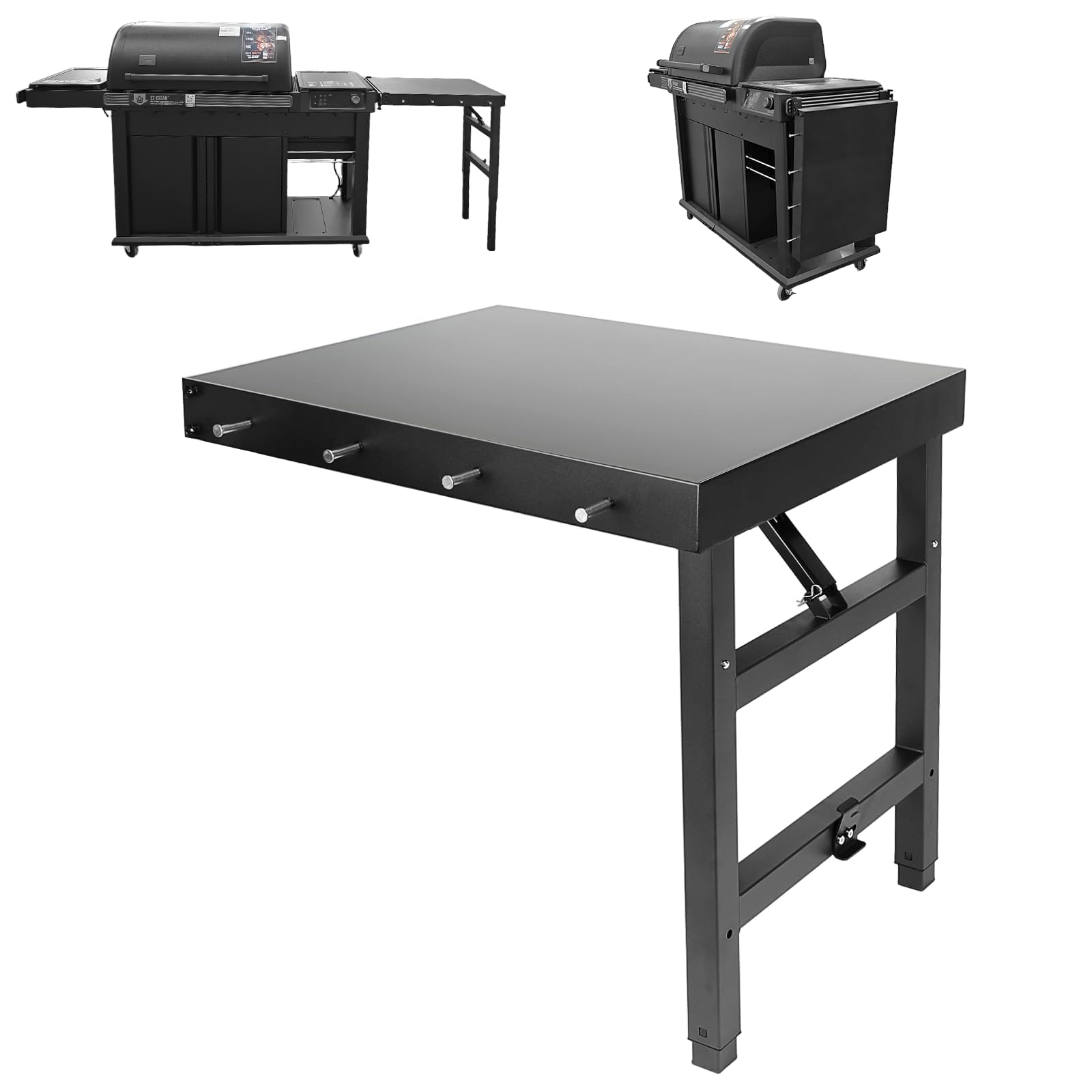 Utheer Folding Side Shelf for Traeger Woodridge, Woodridge Pro/Elite