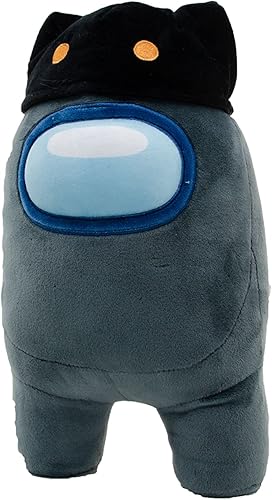 Miniatura 2 de YuMe Among Us Bean Shaped Plushies, Black, 10910_10918