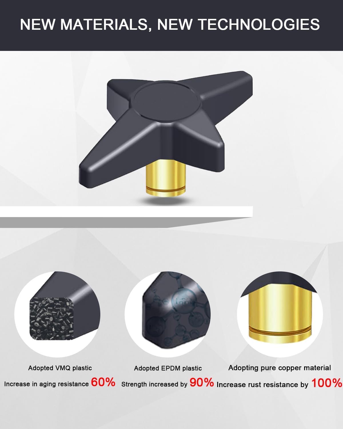 Filter Parts, CX900G Locking Knob and CX900DA Pool Filter Knob Kit (Contains: CX900G, CX900D, CX900J, CX900W, CX900H, CX900F, ECX271261 & ECX1322A Parts), Compatible with Cartridge Filters