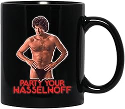 Party Your Hasselhoff (1) Black Coffee Mug, Gift Coffee Mug