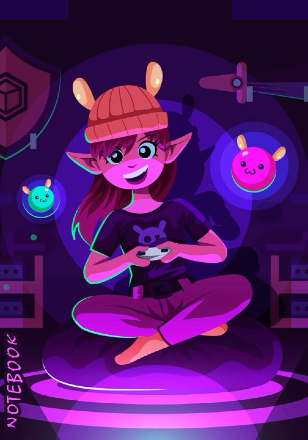 Notebook - Gamers 1 - 120 pages with lines