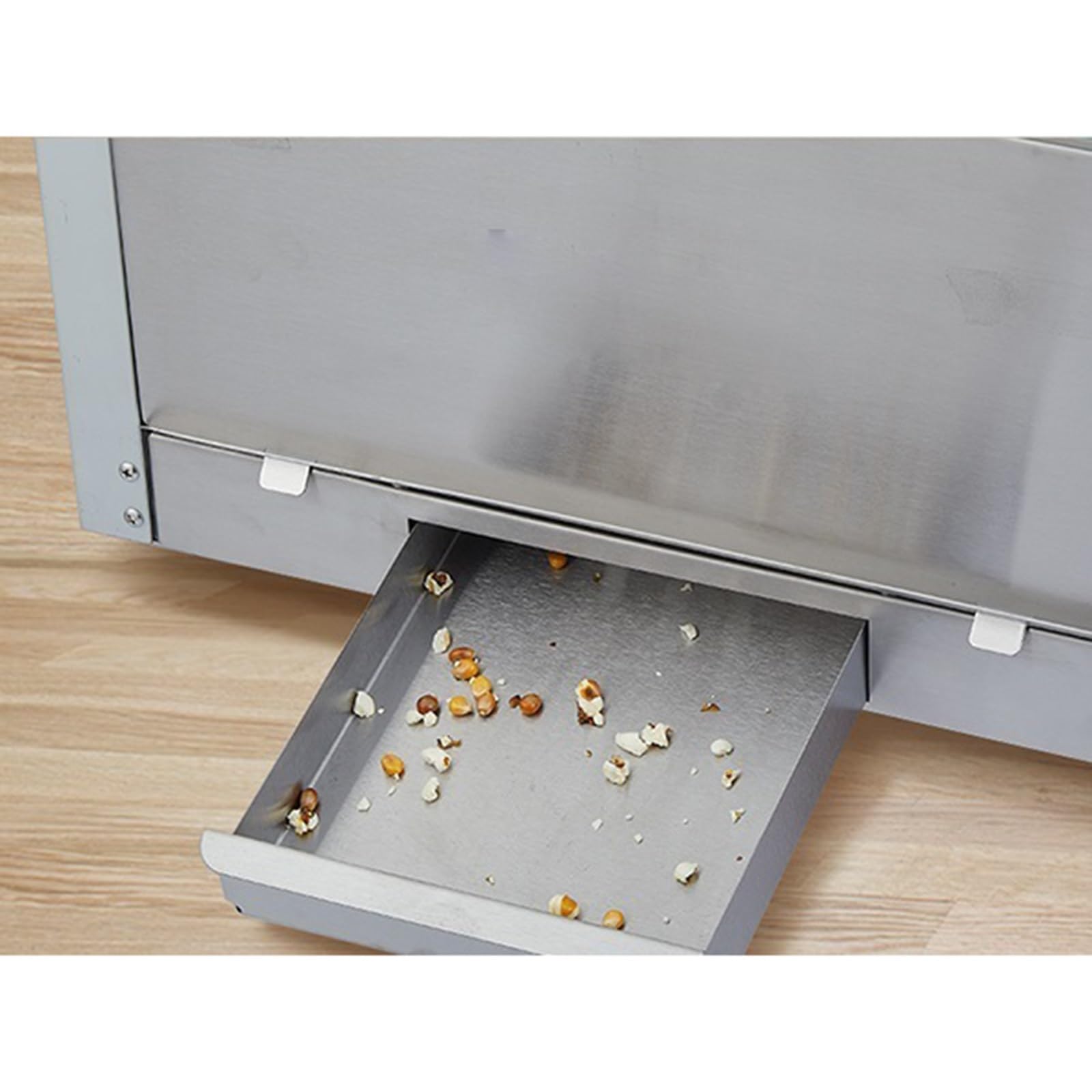 Palomitero para cine en casa Máquina eléctrica for hacer palomitas de maíz, máquina comercial for, utensilios cocina automáticos con cuchara, tubo calentamiento SUS304