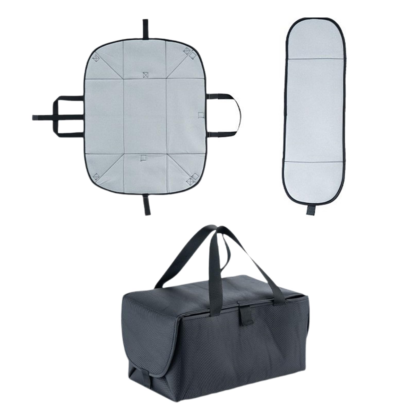 Xjdzineq Oxford Fabric Ironing Mats Technology Foldable Steams Iron Storage Organizers for Household and Travel Portable Foldable Ironing Pad