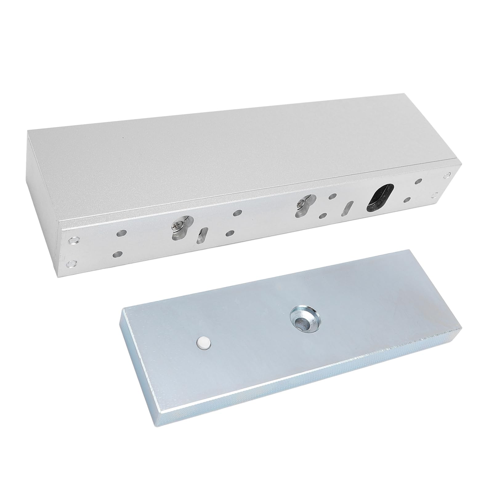 YUYTE Cerradura Magnética Eléctrica con Fuerza de Retención de 1200 Libras, Modo NC a Prueba de Fallas de 12 V para Puertas de Metal, Madera y Vidrio - de Control de Acceso Seguro