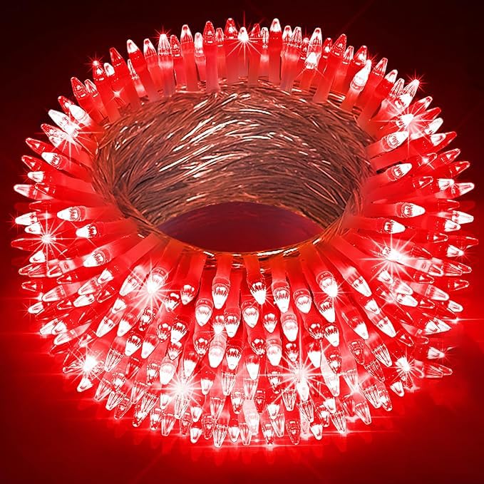 DECOVAA Premium Outdoor String Lights| Waterproof Fairy Bulbs Light for Indoor and Outdoor Decor| LED String Light for Home Decoration, Diwali, Wedding, Party (Red, 30 Meter) (B0DFWBQVX7) Amazon Price History, Amazon Price Tracker