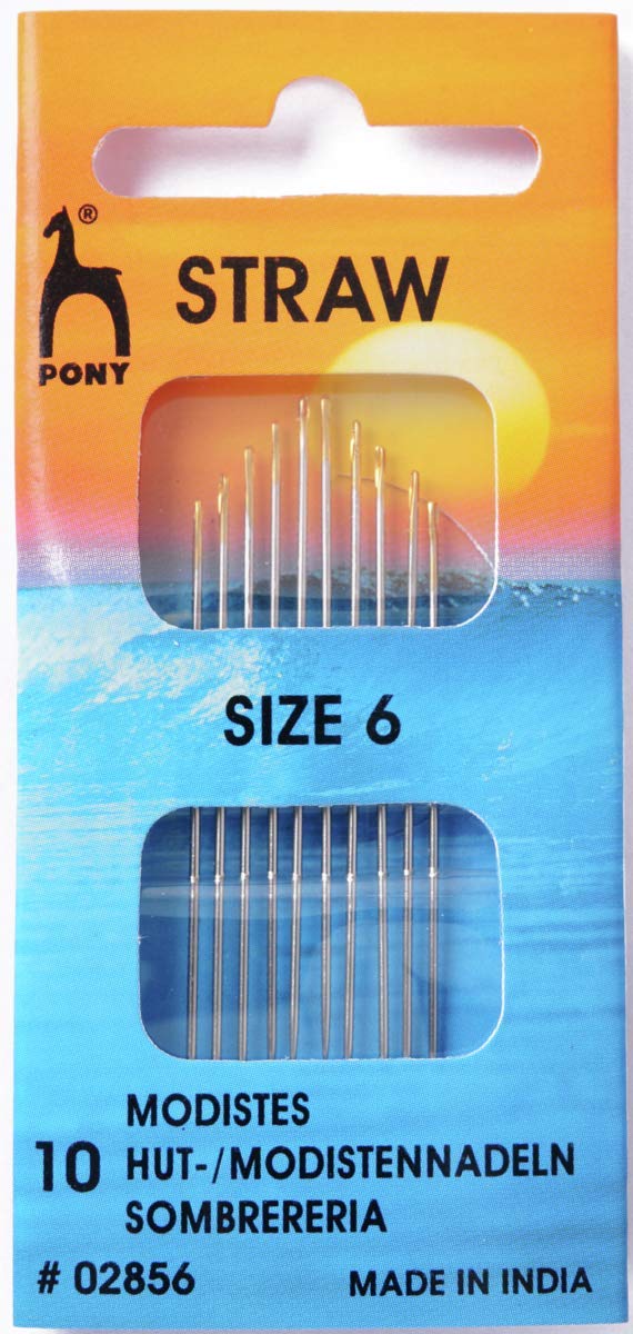 Pony Goldöhr Nähnadeln Stärke 9 – Vergoldetes Öhr, Ideal Zum Sticken, Applizieren & Quilten