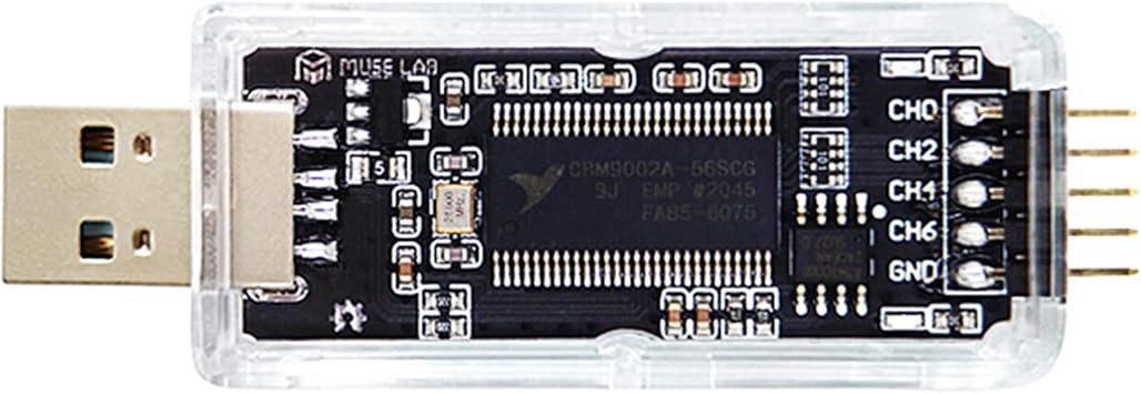 nanoDLA Logic Analyzer ARM FPGA Debugging Tool Protocol Analysis 24MHz Sampling Rate 8 Channels Open Source Sigrok PulseView (NanoDLA USB Cable)