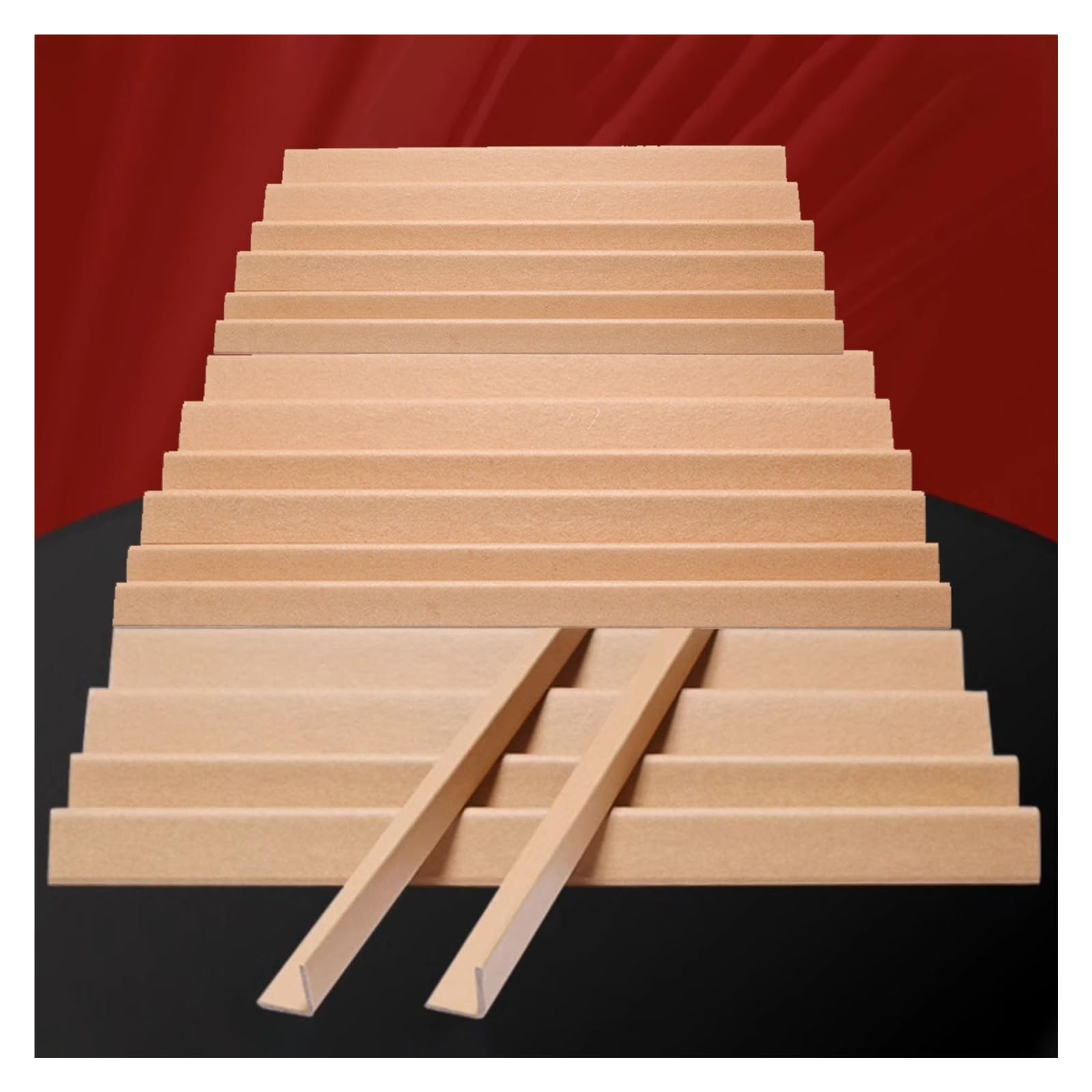 Lot de 100 cornières de Protection en Carton pour Emballage, 10, 20, 30, 40, 50, 60, 70, 80, 90, 100, 150, 180, 200 cm de Longueur, Protections d'angle et Protections de palettes p