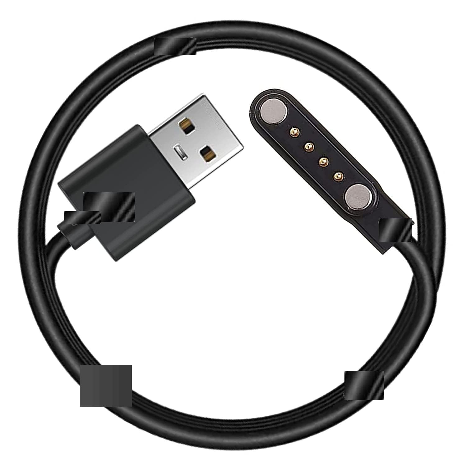 45cm USB Magnetic Smart Watch Charging Cable
