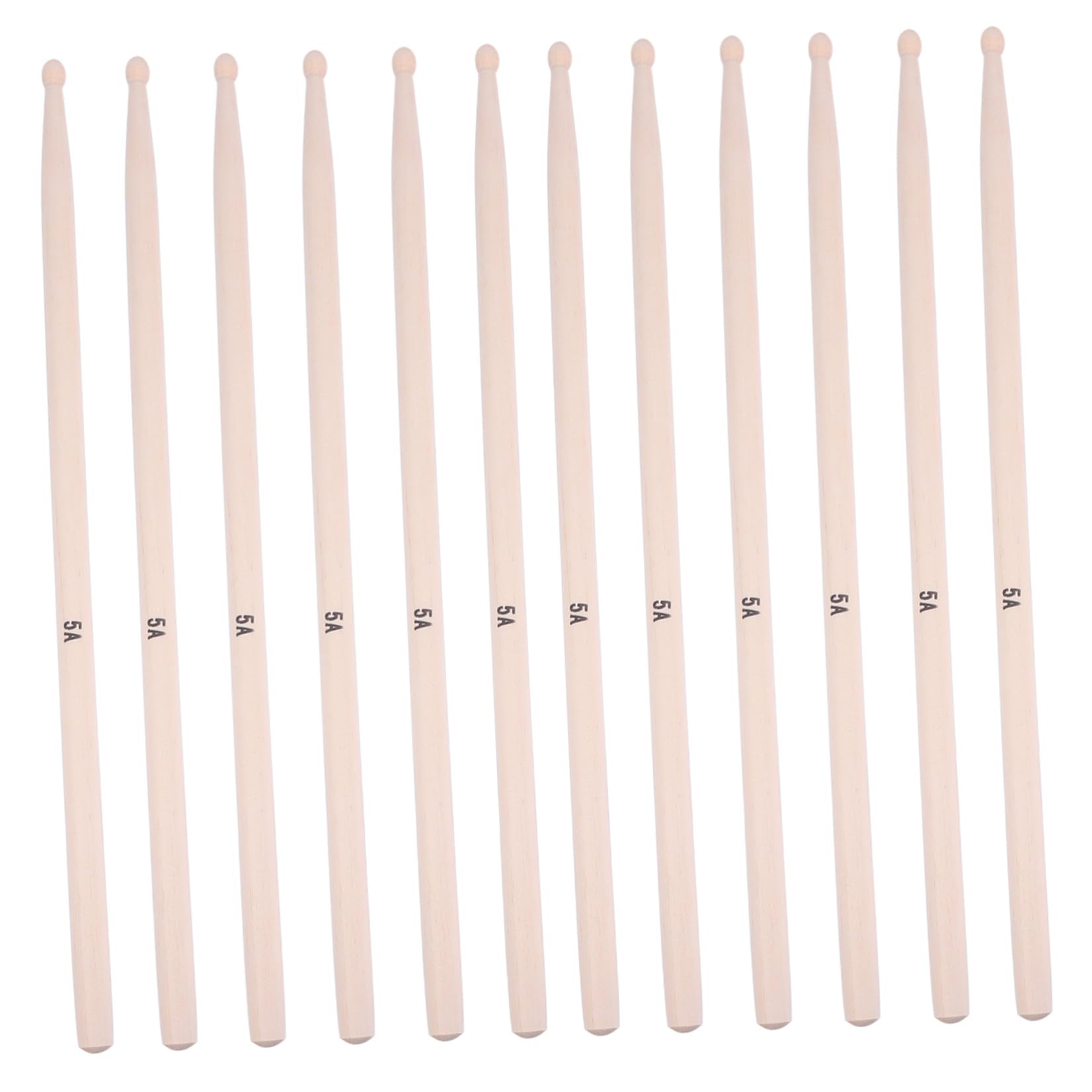 20stücke Holz Schlagzeugstöcke Ahorn für Musikinstrumente Robuste Bühnen-sticks mit Komfortablem Griff und Langlebigkeit für Anfänger und Profis