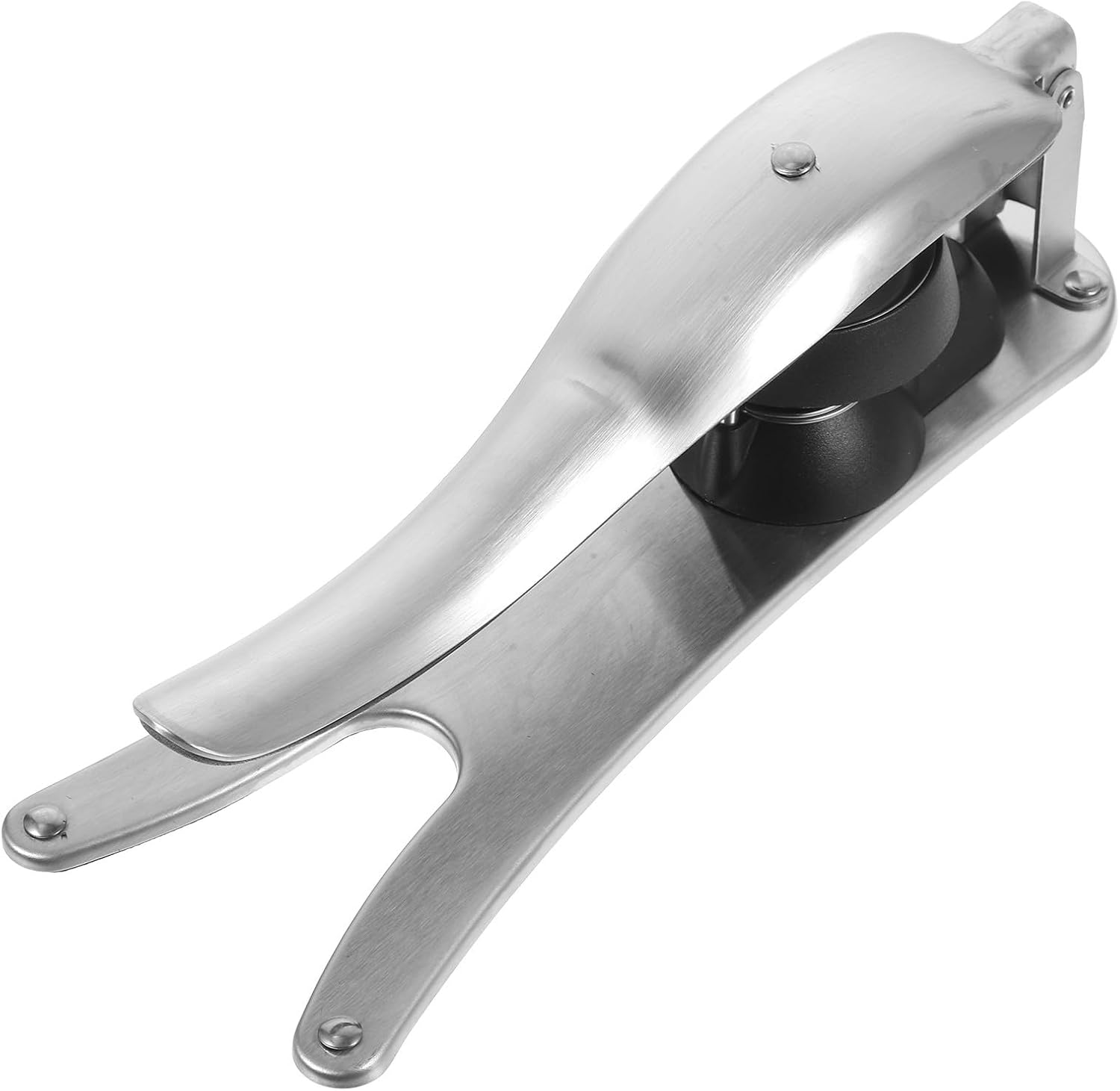 Stainless Steel Nut Opener and Chestnut Sheller, Sturdy Manual Walnut Cracker Tool for Kitchen Use, Portable Nutcracker for Peeling and Shelling Nuts