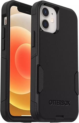 OtterBox Commuter Series - Carcasa para iPhone 12 Mini, color negro
