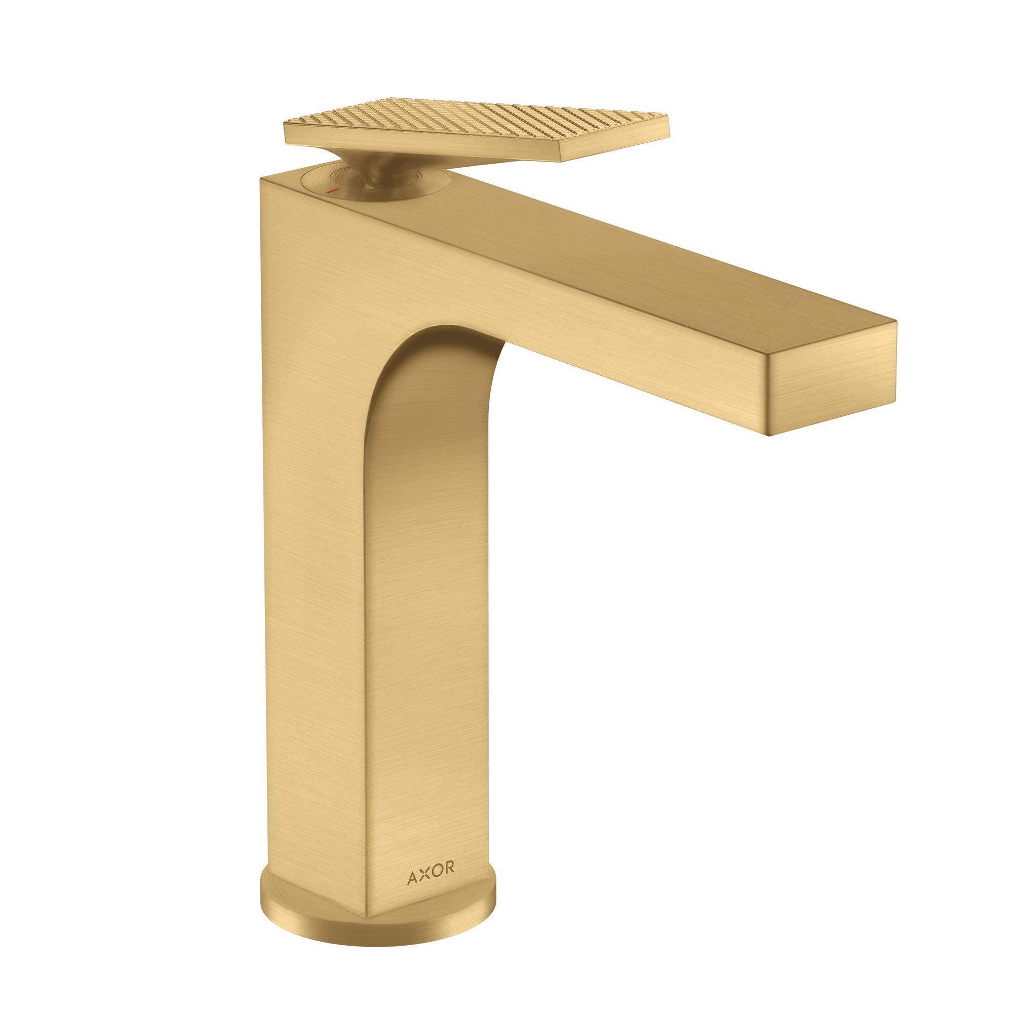 AXOR Citterio Modern 1-Handle 1-Hole 8-inch Tall Bathroom Sink 