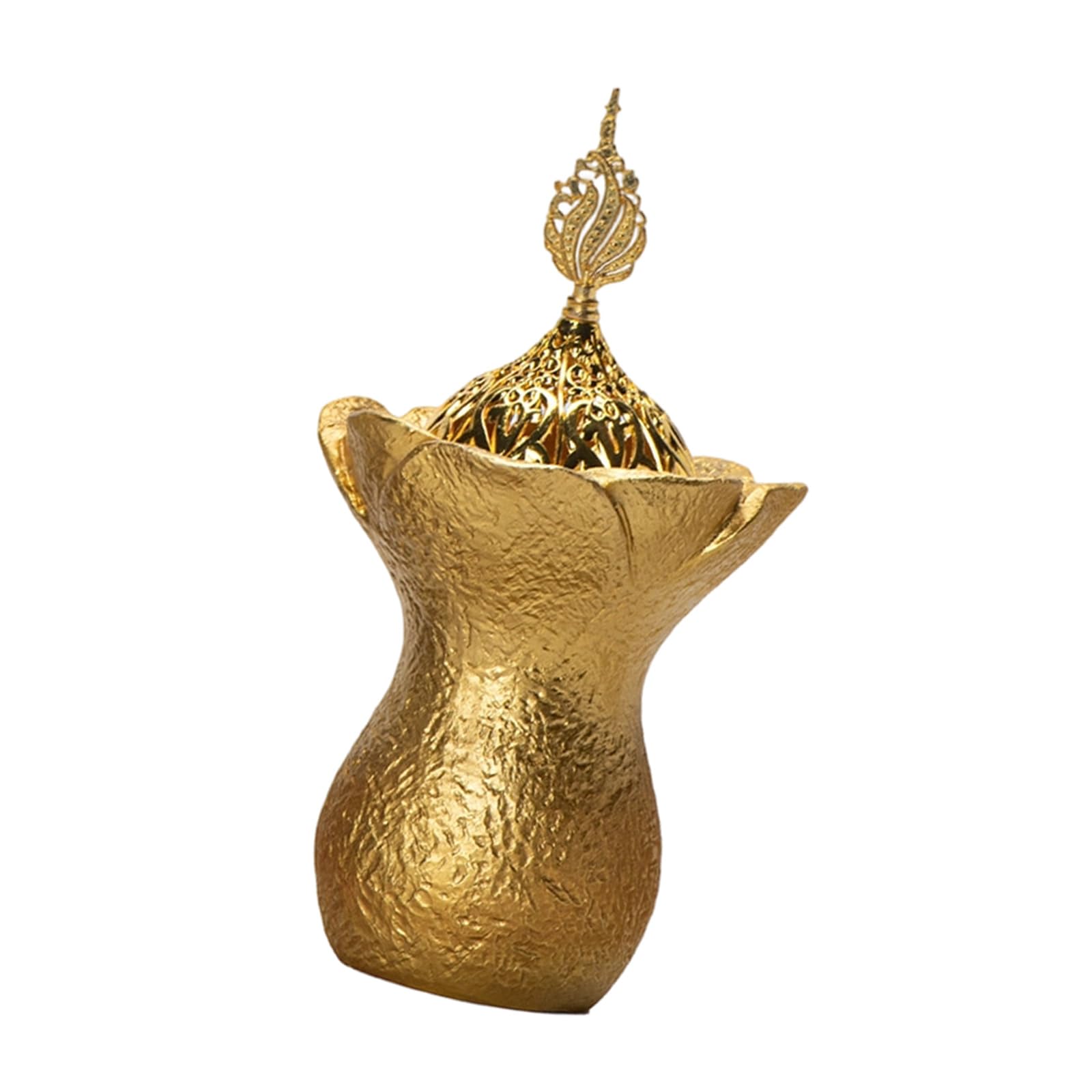 hogtnd Resin Incense Holder Classic Arabic Design Bakhoors Diffuser with Lid for Decorations and Aromatherapy Meditations Incense Burners