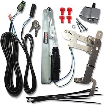 Pop & Lock PL8662 Silver Power Tailgate Lock for Honda Ridgeline Smart Lock Combination