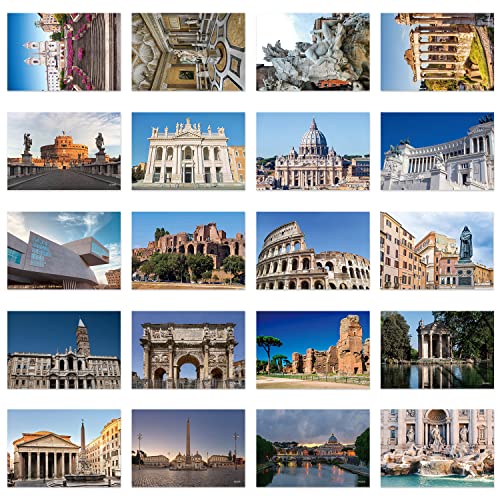 xtvinvm Rome Italy Travel Postcards from Around the World Vintage