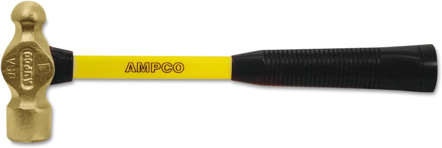 Engineers Ball Peen Hammers - 1.5# ball peen hammer with fiberglass handle