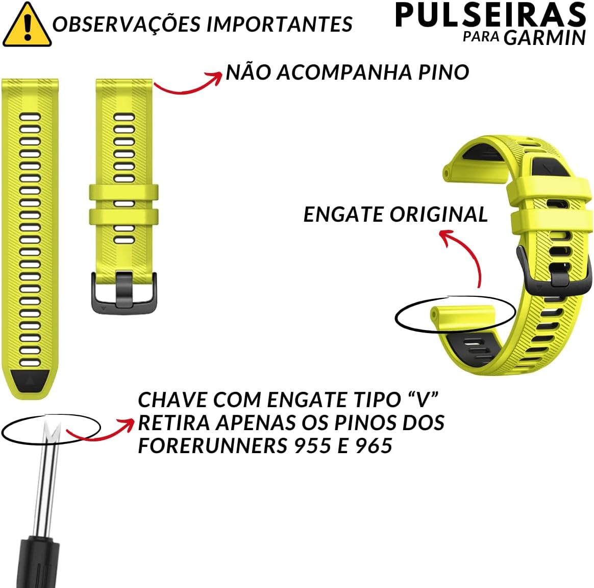Pulseira QUIBARATO para 965/955/945/935: Review após 7 dias de uso