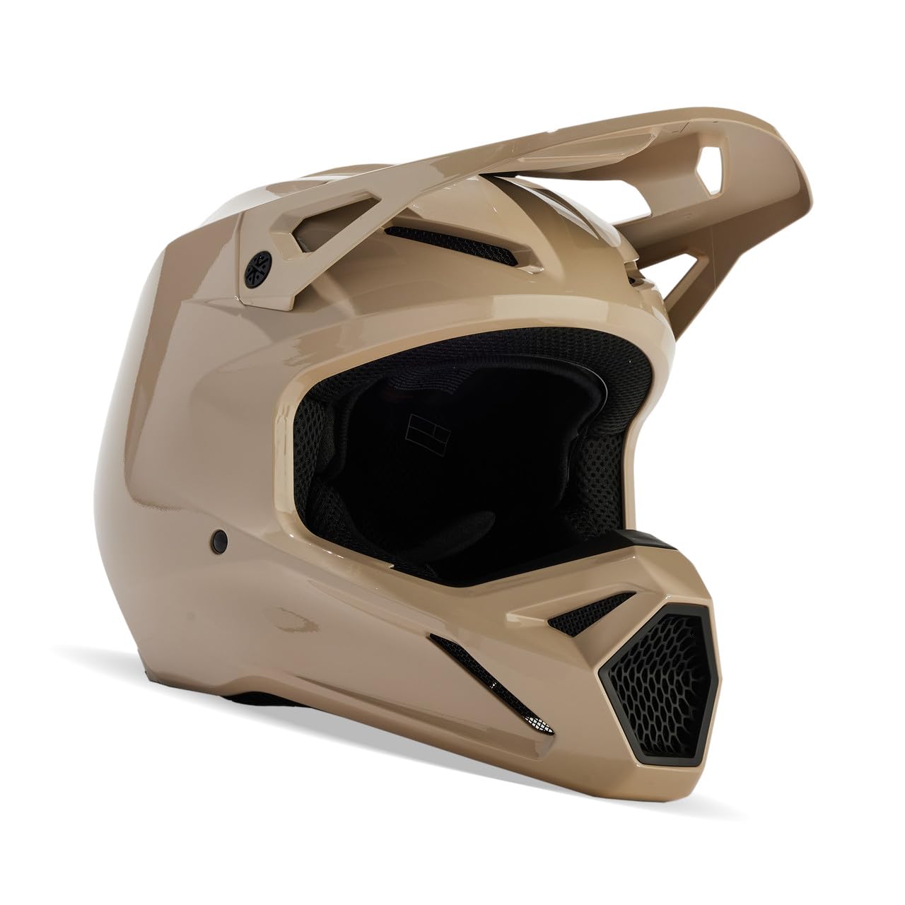 Amazon.com: Fox Racing Unisex V1 Motocross Dirt Bike Helmet, Taupe