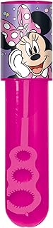 Disney Minnie Mouse Bubble Tube (1 fl. Oz) - Vibrant Pink Plastic Tube - Perfect Magical Playtime Companion for Kids