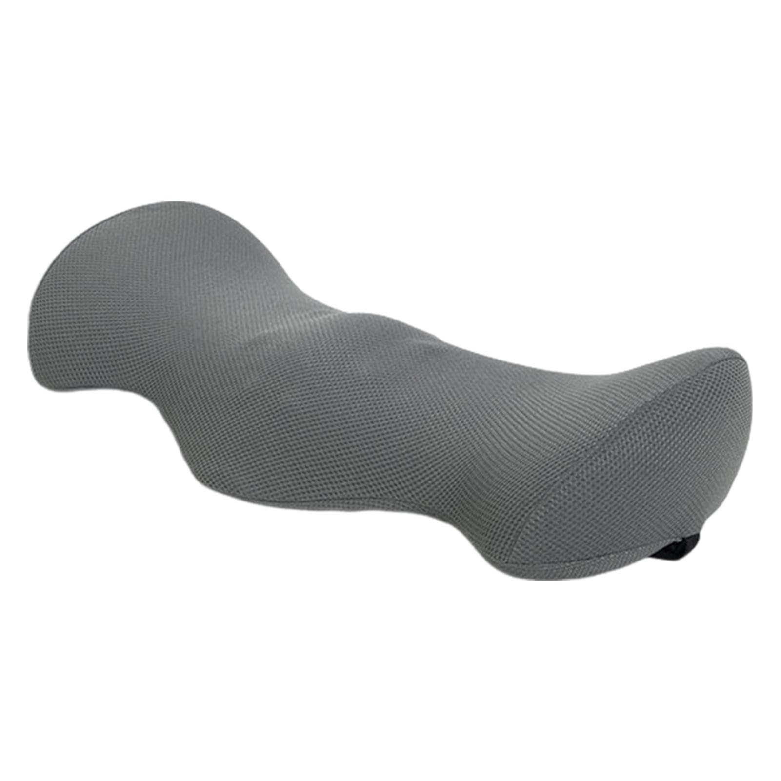 Oreiller de soutien lombaire ergonomique pour couchage sur le dos